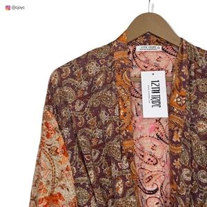12th Tribe Laguna Beach Floral Kimono